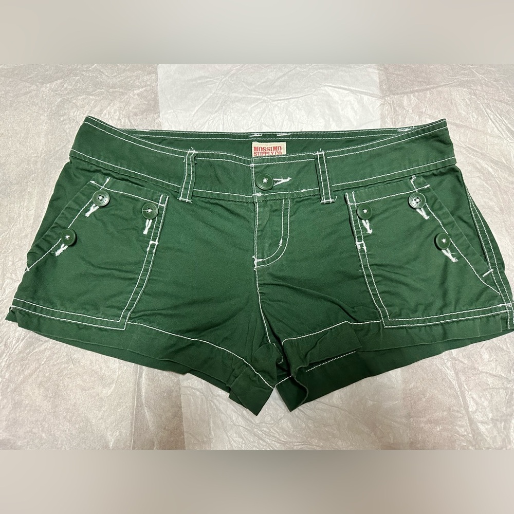 Mossimo Supply Co. Green Shorts